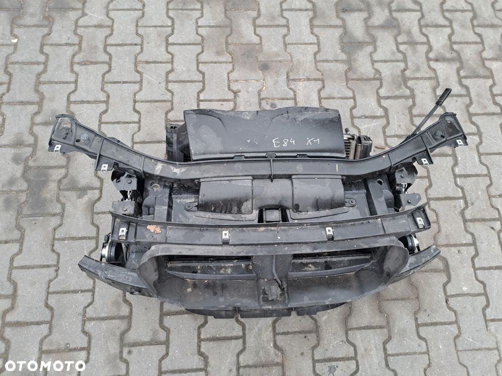 Bmw x1 e84 lift pas przedni kompletny chłodnice 2.0 D wzmocnienie belka pod zderzak kierownice powietrza - 5