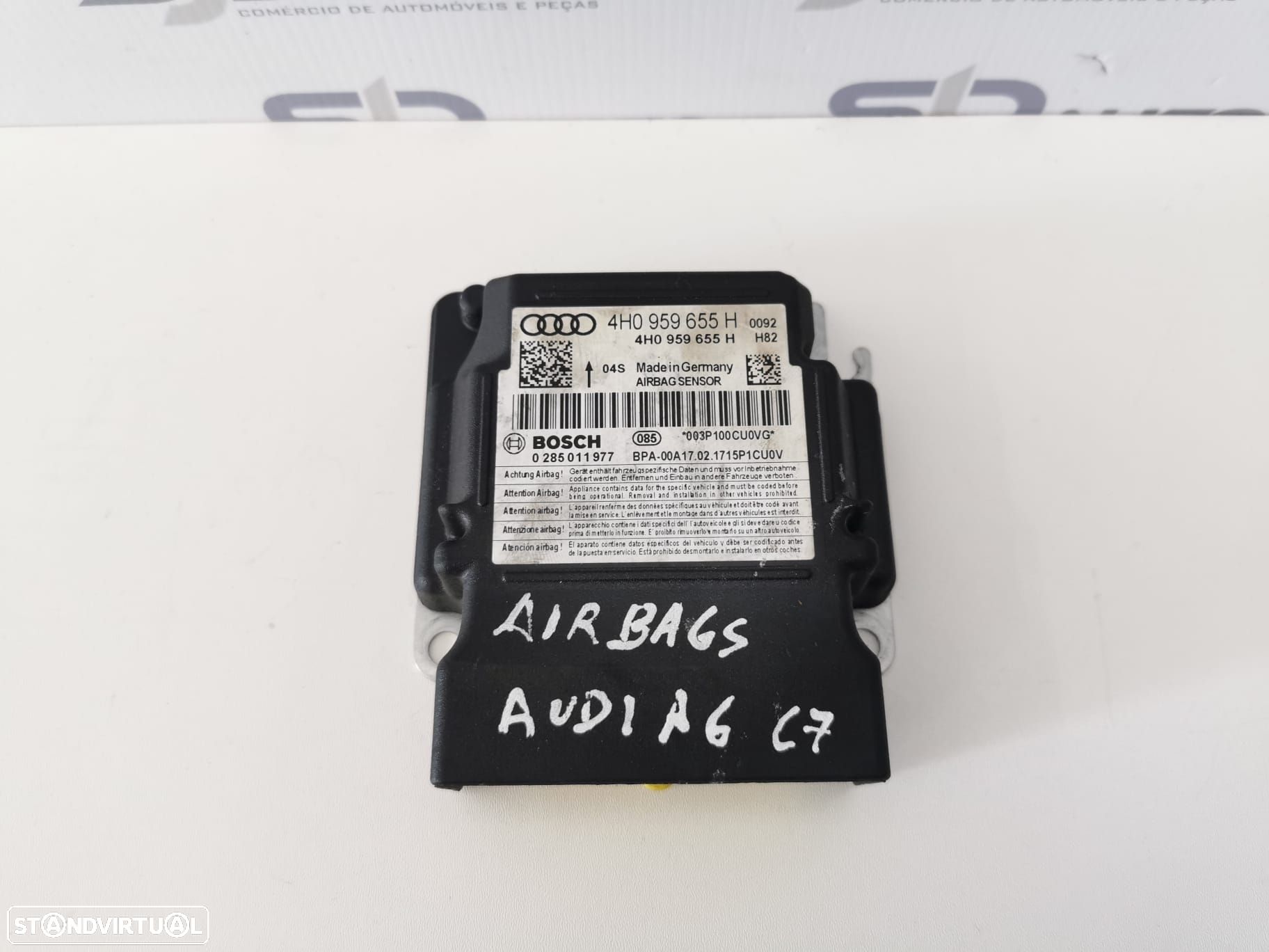 Centralina Airbags - Audi A6 C7 - 1