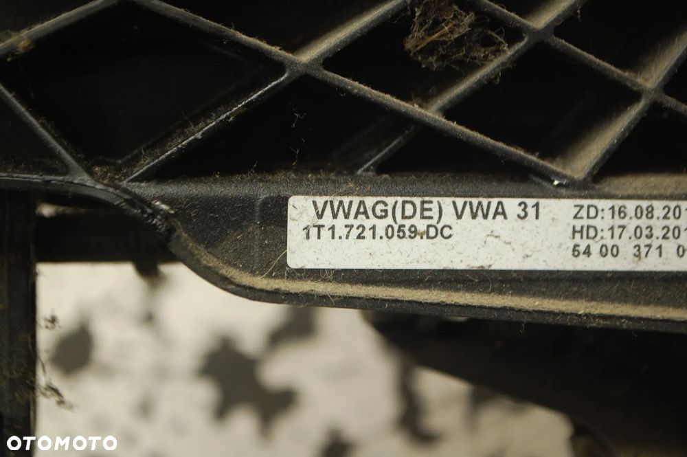 PEDAŁ SPRZĘGŁA POMPKA 1K1721059CH VW GOLF V 1.9 TDI AUDI SEAT SKODA 1K1721059CA JETTA V 1.6 TDI 1K1721059DS 1K1721059R 1T1721059DC VW CADDY III LIFT 1.6 TDI TOURAN - 17