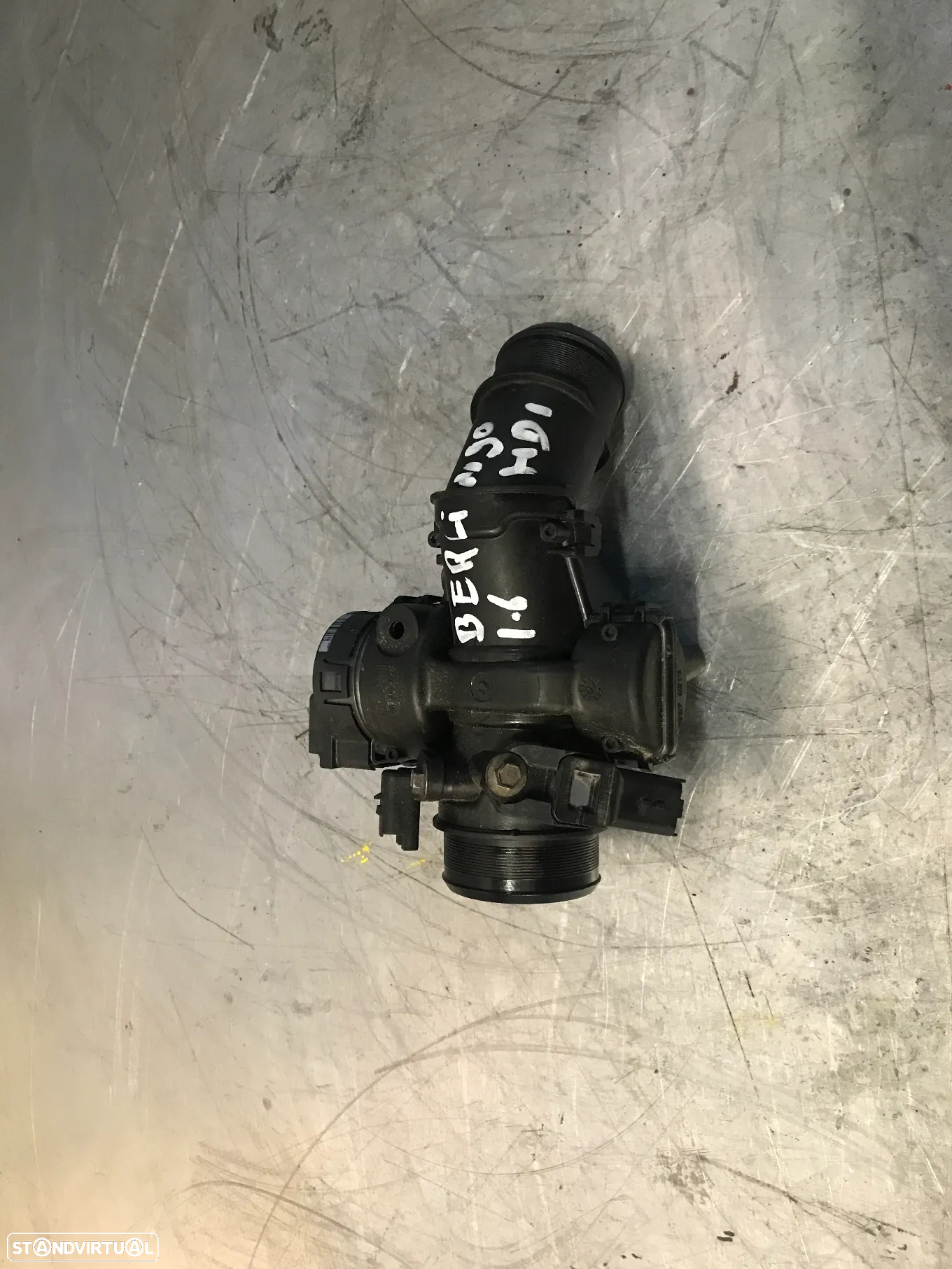 BORBOLETA ADMISSÃO PEUGEOT 308 / CITROEN C4 1.6HDI 9660030480 9660030580 - 3