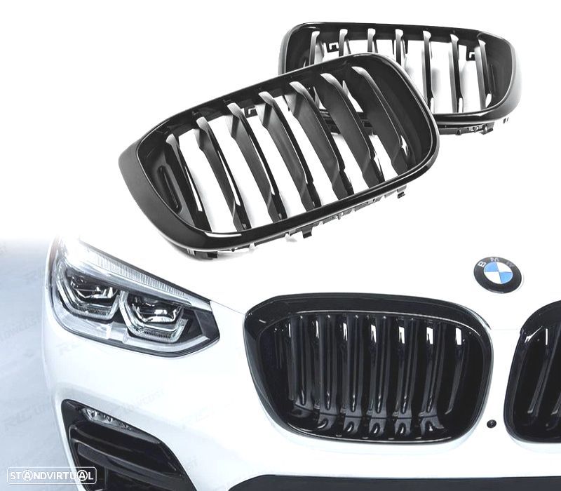 GRELHA FRONTAL BMW X3 G01 18-20 LOOK M PERFORMANCE - 1