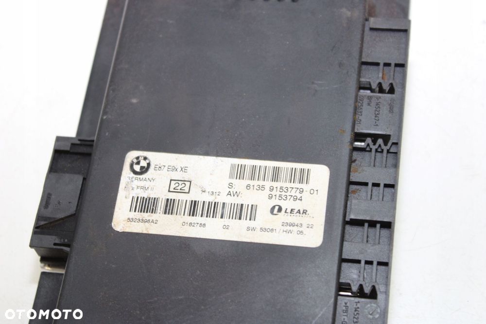 BMW E87 E90 E91 MODUL STEROWNIK SWIATEL 9153779 - 4