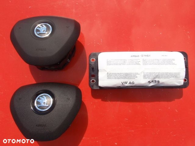 SKODA FABIA 3 III PODUSZKA POWIETRZNA KIEROWCY AIRBAG AIR BAG NOWA NEW NEU NEV okazja SPRAWDŹ Raz2 ! - 3