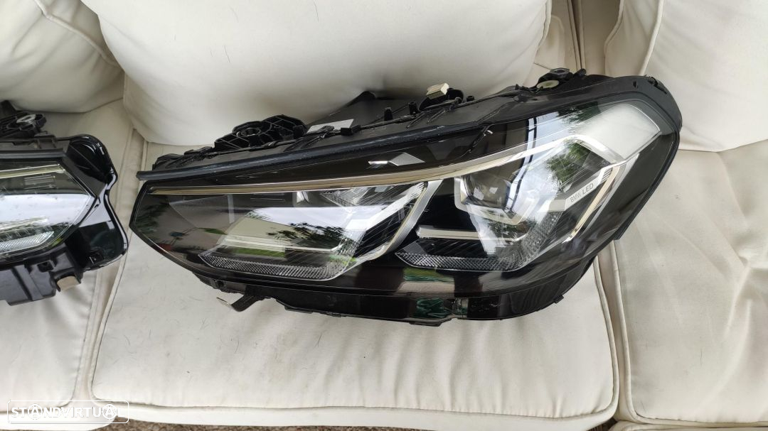 conjunto de faróis Full Led BMW G01 X3 + G02 x4 lci - 4