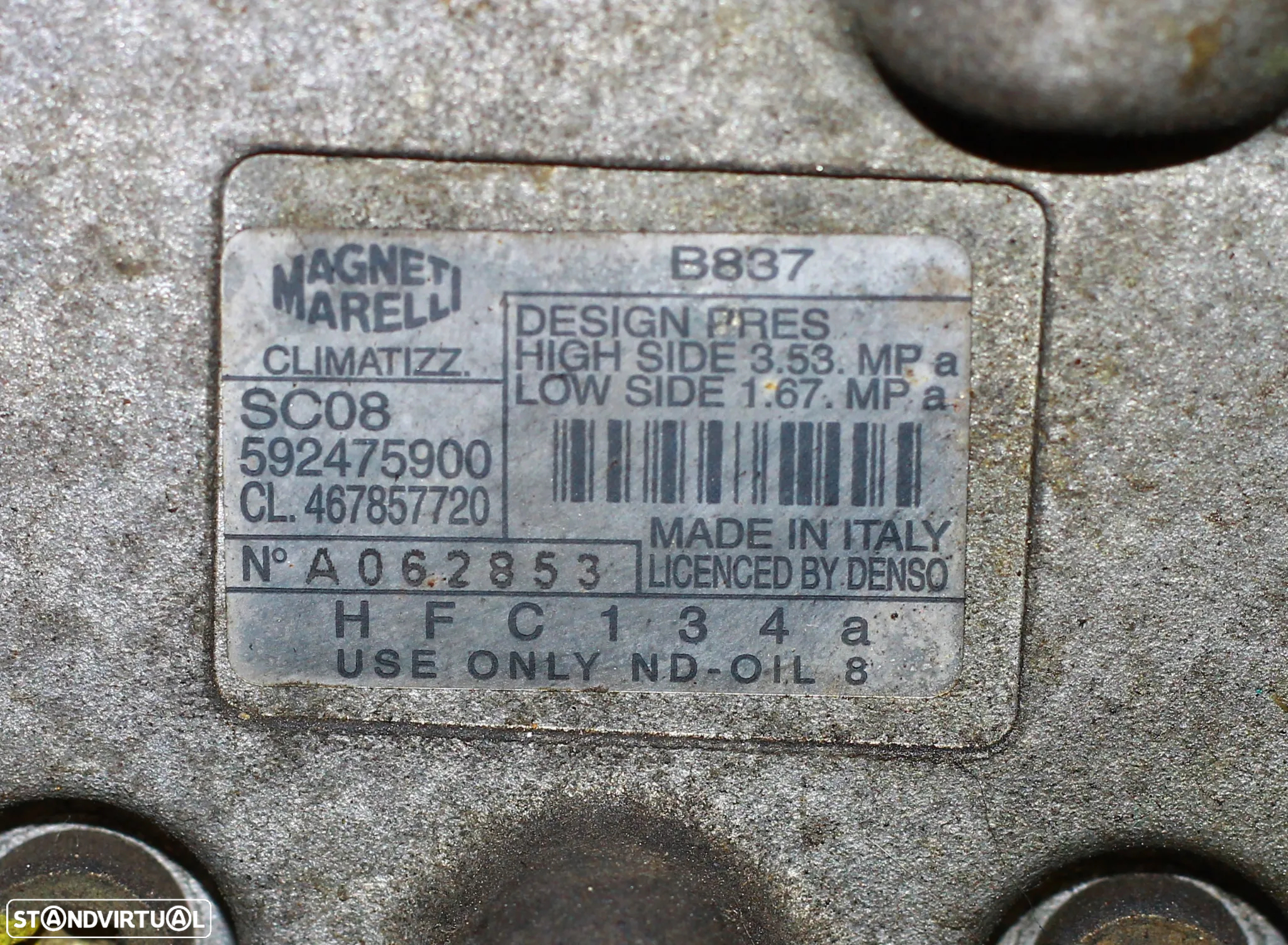 COMPRESSOR AC FIAT PUNTO - 4