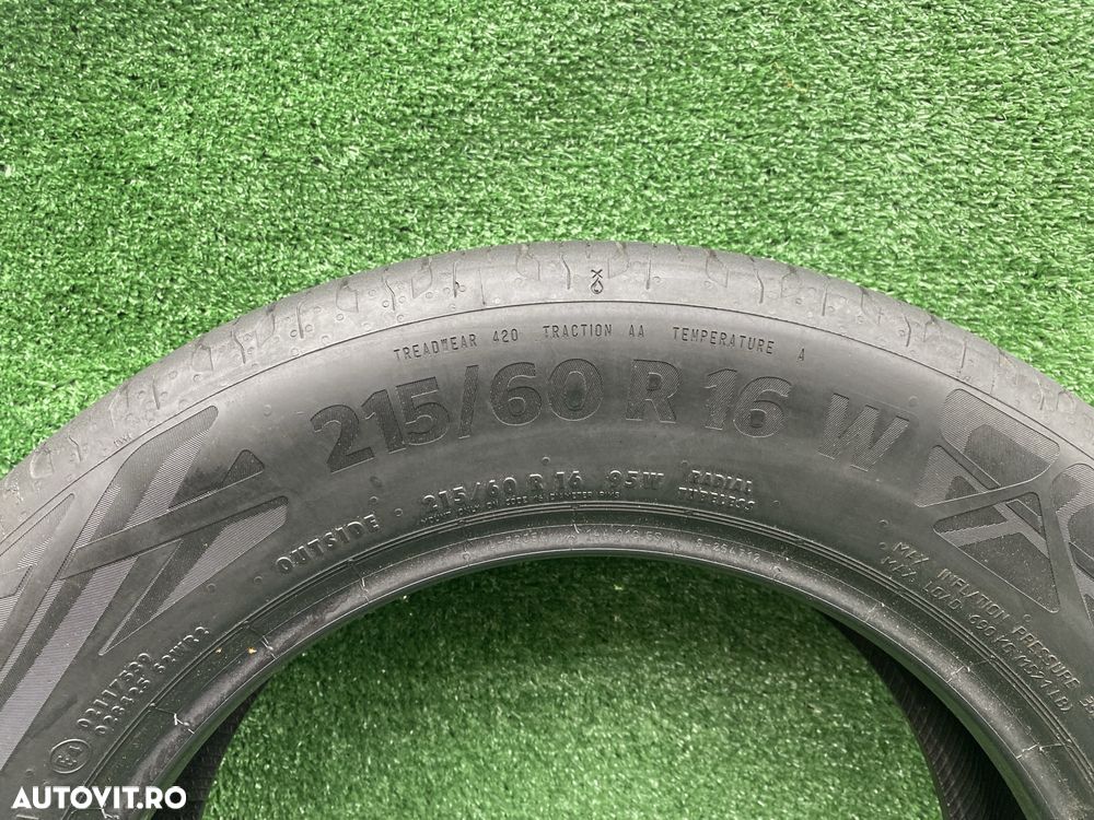 Set 4 anvelope vară Continental EcoContact 6 215 60 16 4,2 mm Dot 4221 - 4