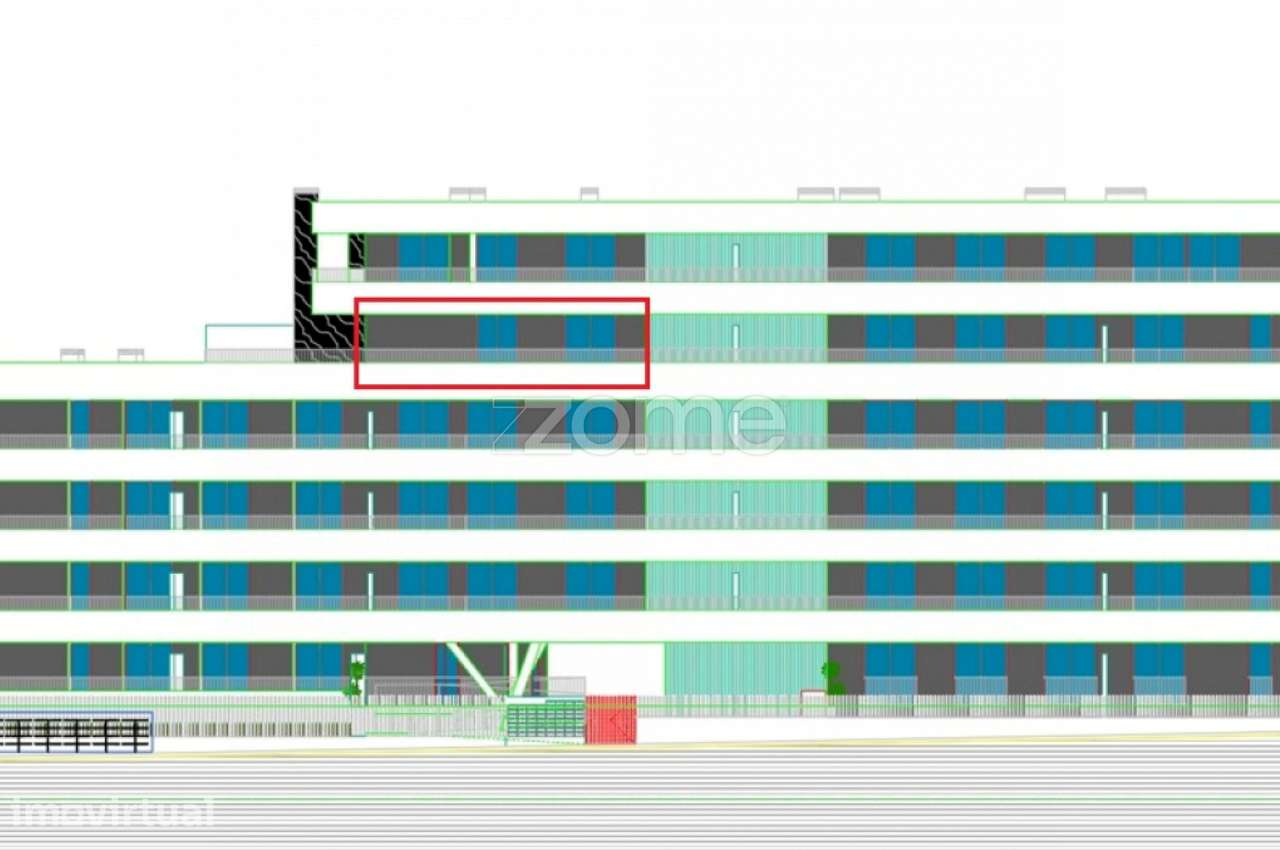 Apartamento T2 c/ Terraço, Freamunde, Paços de Ferreira (Fração BM)... - Grande imagem: 2/17