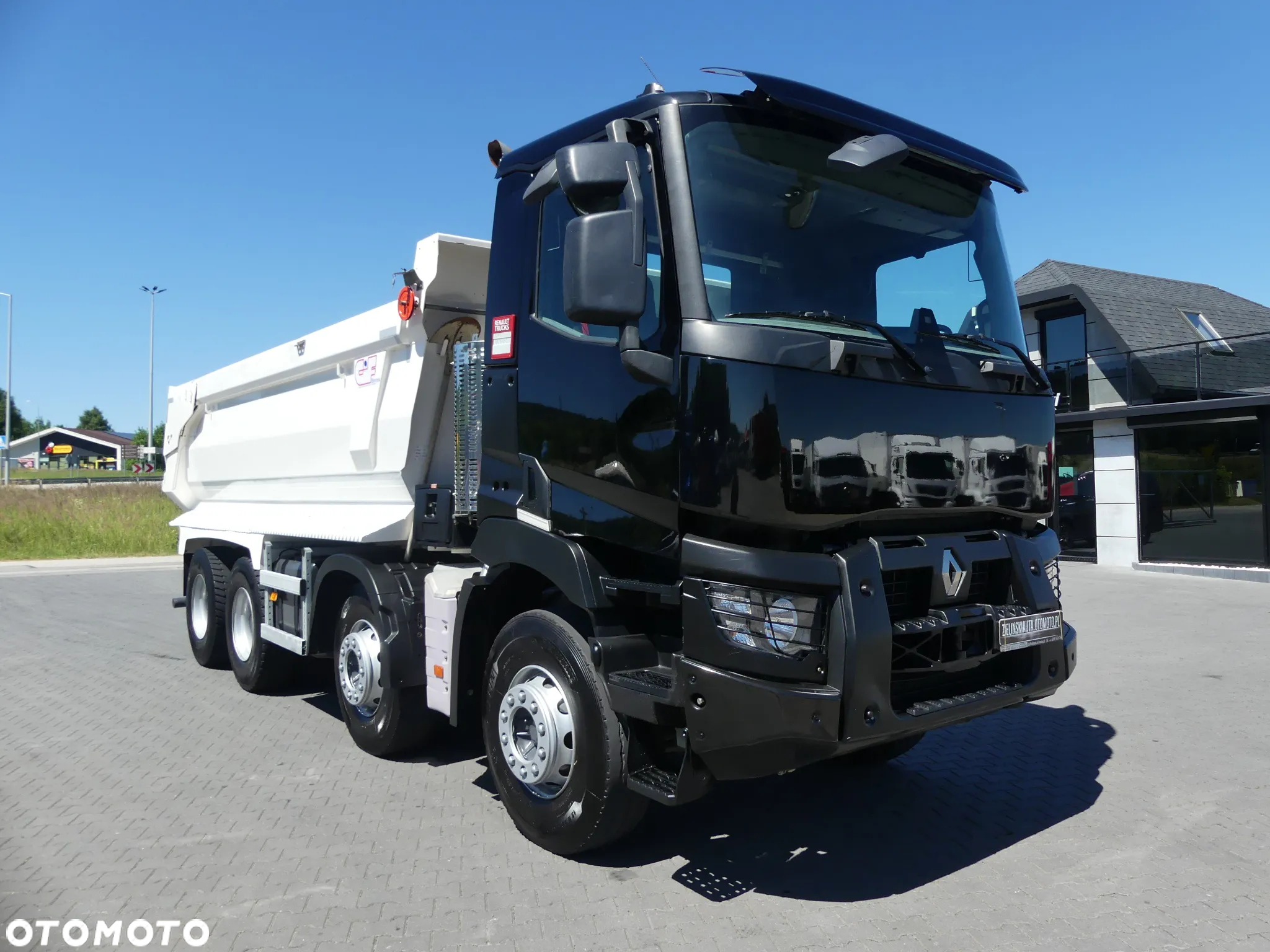 Renault C480 SILNIK 13L  / 8x4 / WYWROTKA / HYDRAULICZNA TYLNA KLAPA / - 15