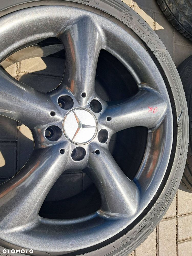 mercedes-benz clk w209 felgi aluminiowe koła lato 17" 5x112 et30 et36 - 4