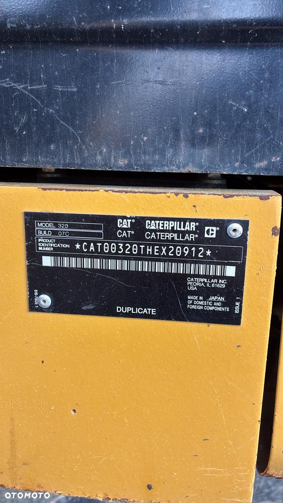 Caterpillar 320 07C -4321 motogodzin ! 22100kg - 7