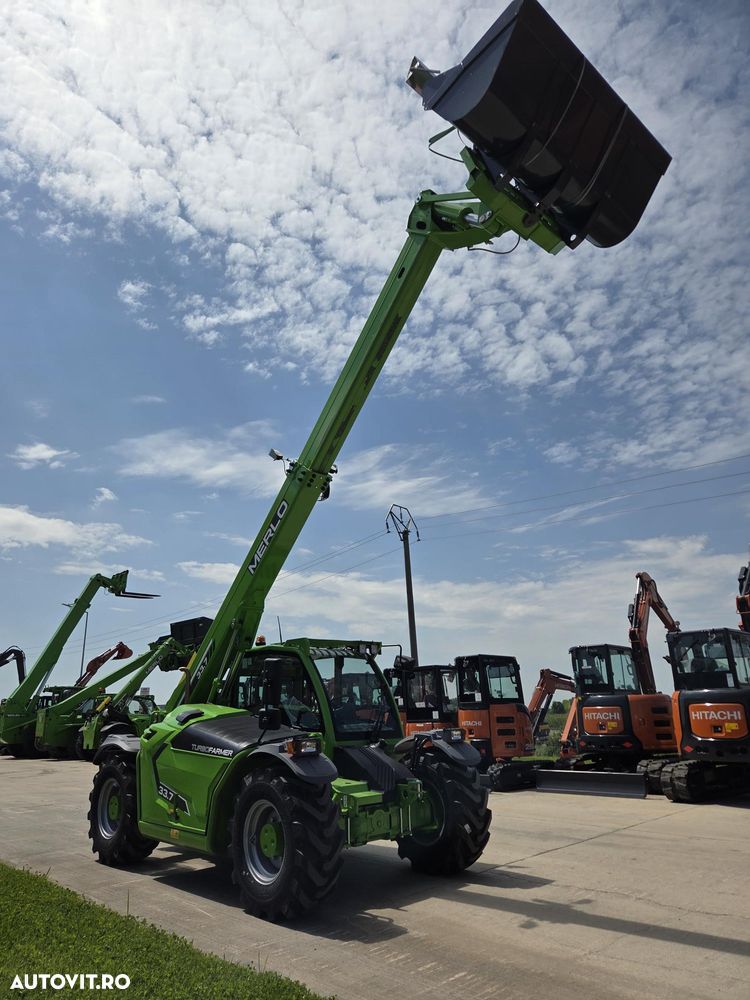 Merlo TELESCOPIC la 7m, TF33.7, 2026, NOU, Aer conditionat, cupa +furci, produs in Italia, posibilitate leasing 5 ani, garantie 1 AN, cupla rapida, transmisie 4x4x4 - 5