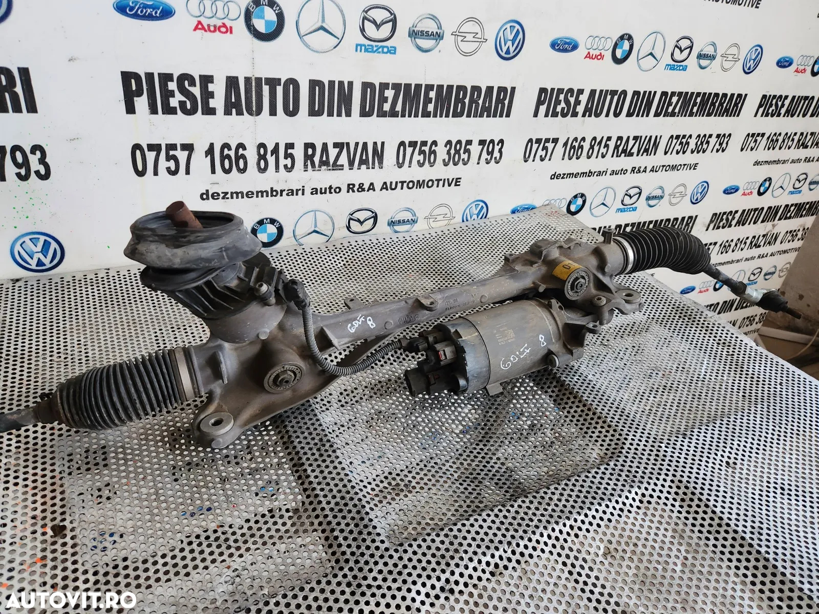 Caseta Directie Electrica Vw Golf 8 VIII Seat Skoda Cod 5WBAG Mic Defect Masina Sub 20.000 Km - 5