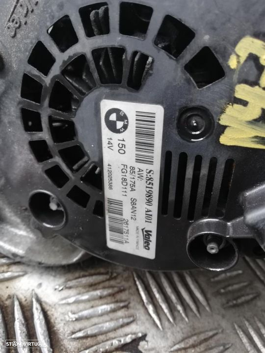 Alternador Bmw 2.0d N47 (320d, 318d, 120d, 118d, 520d)- diferentes referências - 5