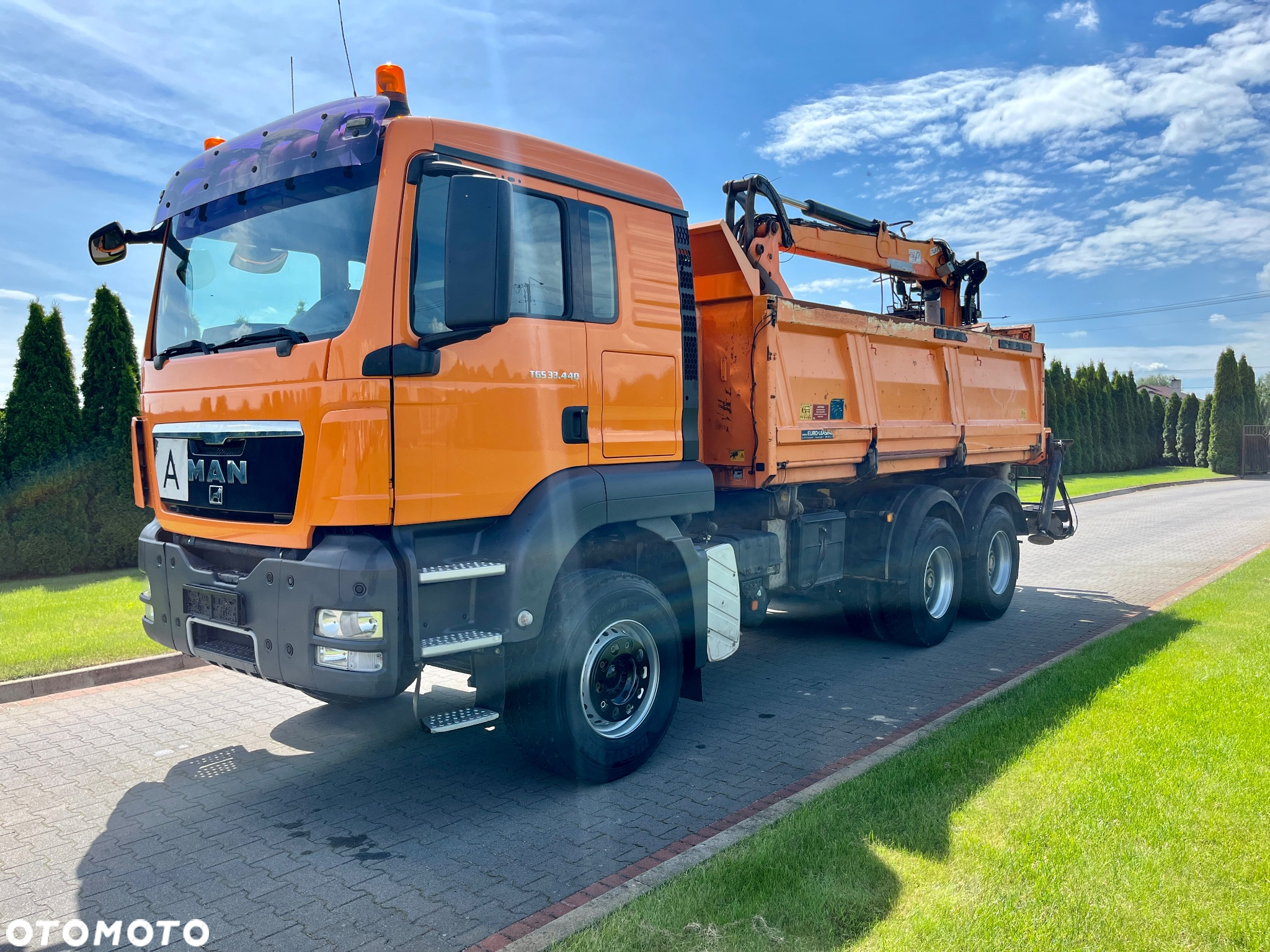 MAN Tgs 33.440 6x4 E5 Meiller 2S hydroburta Hds Penz - 3