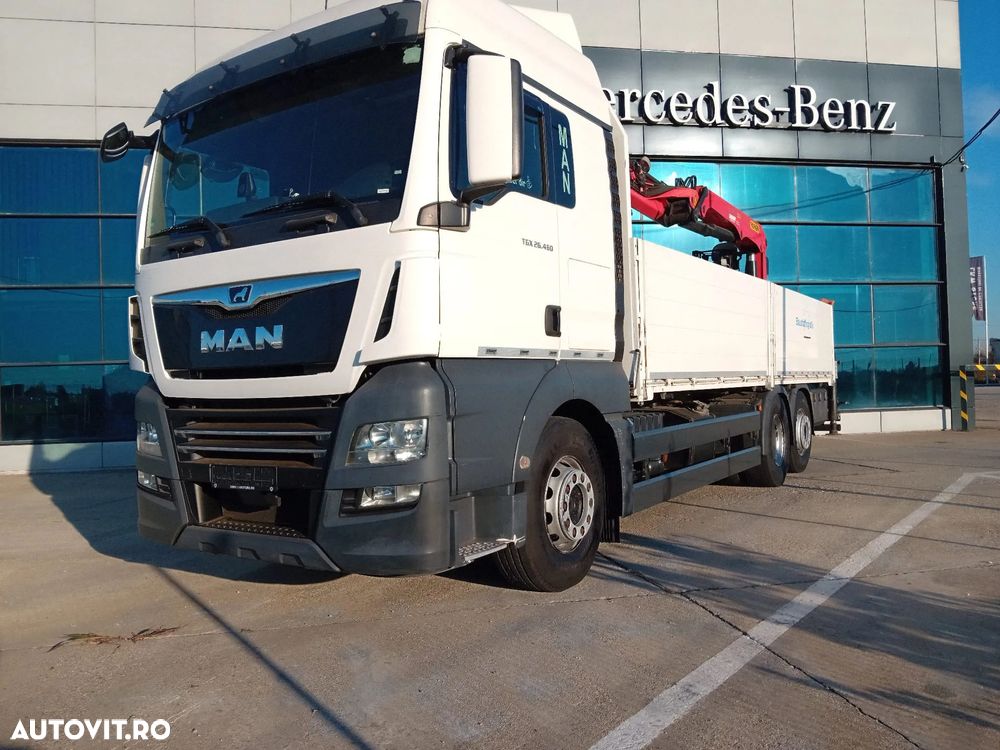 MAN TGX 26.460 6x2, macara Palfinger PK 18001L, 2 BUC , TOP !!! - 4