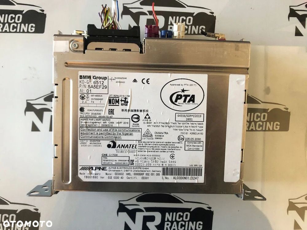 RADIO NAWIGACJA BMW F20 F30 X2 F39 X1 F48 G20 G30 G01 5A5EF29 - 1