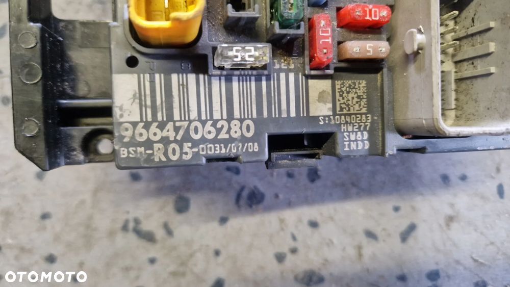 CITROEN PEUGEOT MODUŁ BSM R05 9664706280 - 2