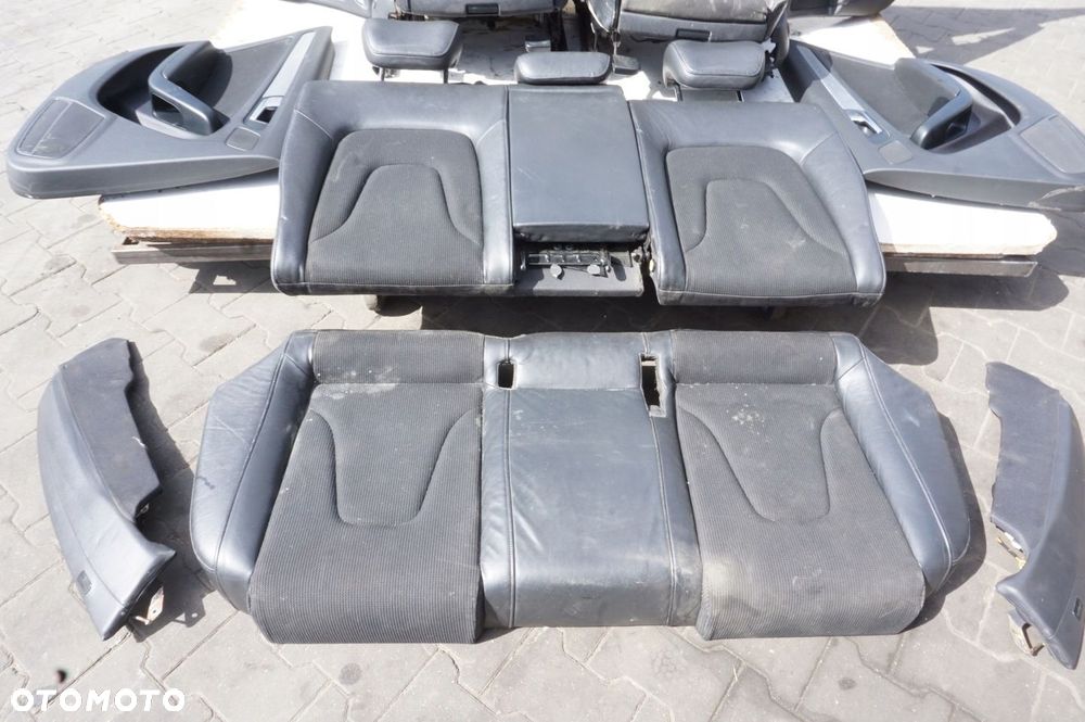 FOTEL SIEDZENIA SKÓRA S-LINE SEDAN AUDI A4 B8 - 2