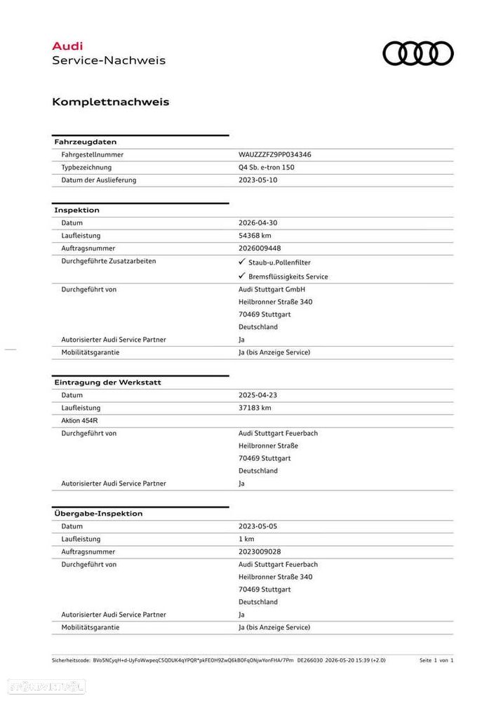 Audi Q4 Sportback e-tron 40 82 kWH - 8