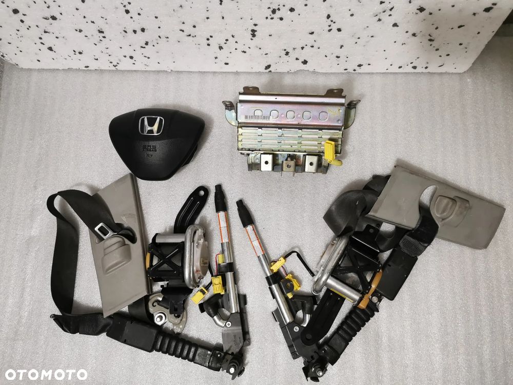 Honda Civic VIII ufo hb Zestaw airbag pasy dopinacze poduszka pasażera kierowcy KOMPLET DEMONTAŻ - 1