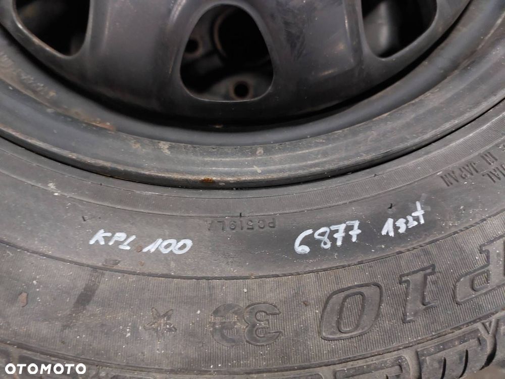 KOŁO ZAPASOWE ZAPAS 4x100 4,5Jx14 FI54,1 165/70R14 SUZUKI IGNIS TOYOTA - 2