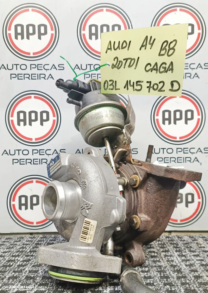 Turbo Audi A4 B8 2.0 TDI motor CAGA, ref: 03L145702D. - 1