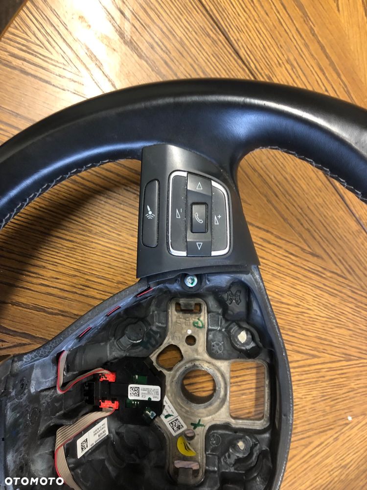 Kierownica multifunkcja skóra z poduszką VW TOURAN TIGUAN 1T0419091AC 1T0880201AA - 5