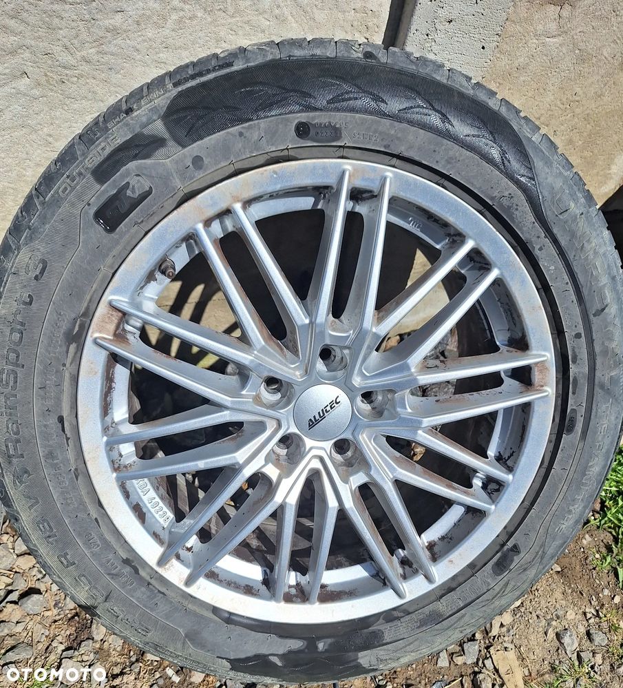 KPL.FELG ALUMINIOWYCH 18 CALI Z OPONAMI 235/55R18 - CHEVROLET CAPTIVA-5X115/ET45 - 4