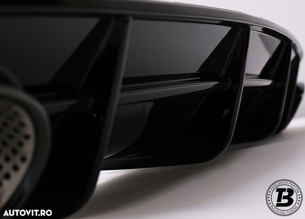 Difuzor Bara Spate compatibil cu Audi A6 C7 4G RS4 Design - 5