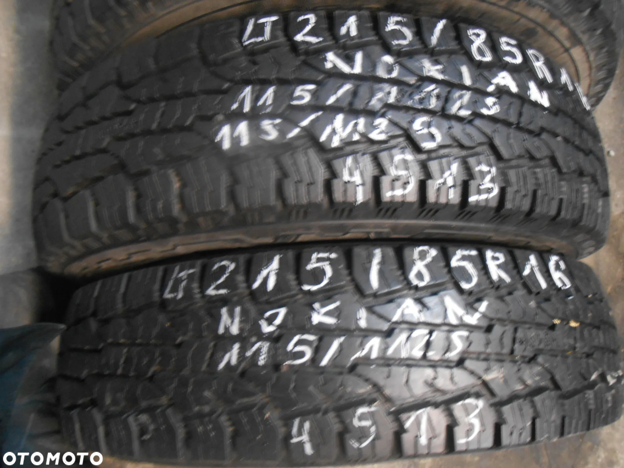 OPONY 215/85R16 NOKIAN ROTIIVA AT DOT 4513 10MM - 4