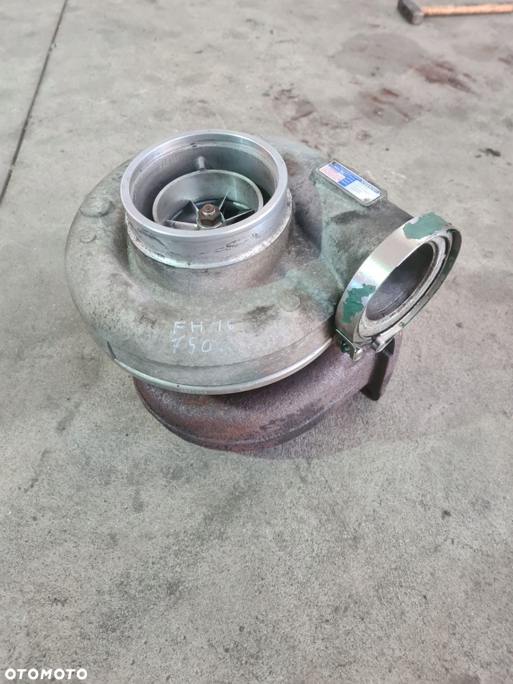 TURBINA TURBOSPRĘŻARKA VOLVO FH 16 D16K 750 EURO 6 21899680 HE600FG - 1