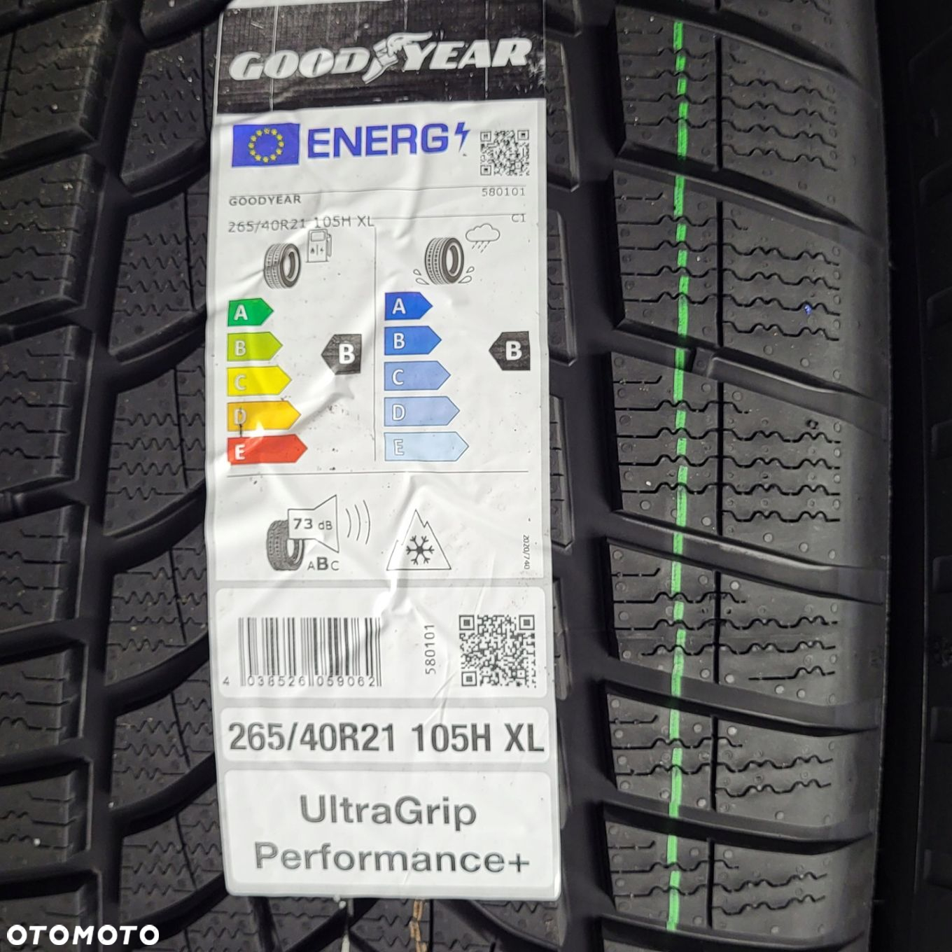 Zimowe 21 ORYGINAŁ MERCEDES EQS 297 NOWE Goodyear - 8