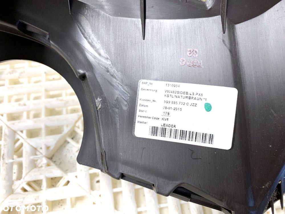 FOTELE KANAPA BOCZKI TUNEL KOMPLET  VW PASSAT B8 Variant (3G5, CB5) 2014 - 2022 2.0 TDI 110 kW [150 - 14