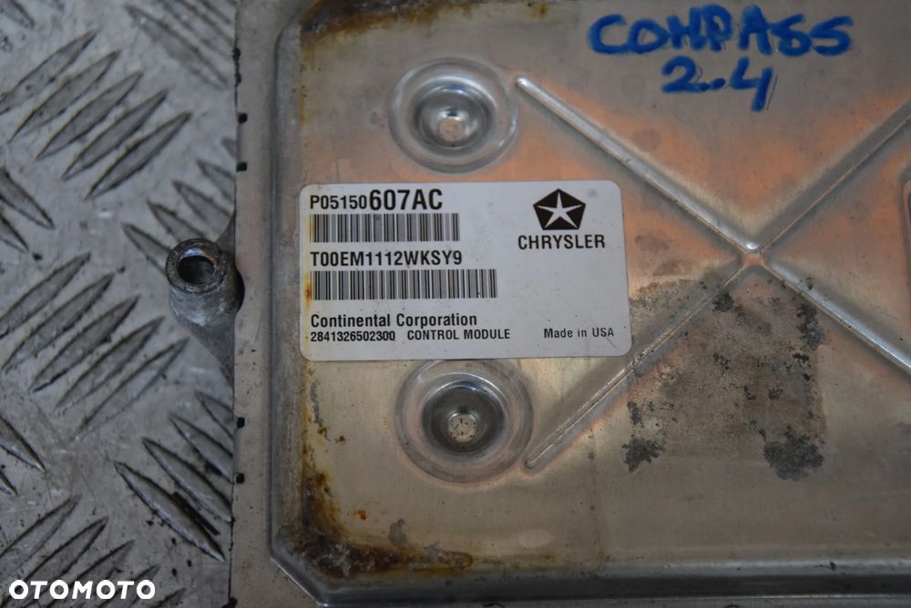 JEEP COMPASS I LIFT 2,4 KOMPUTER STEROWNIK SILNIKA P05150607AC - 2