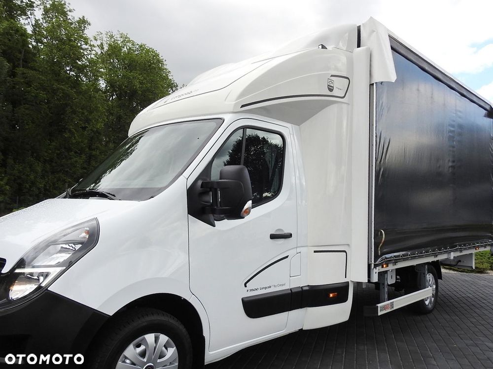 Opel MOVANO PLANDEKA 10 PALET WEBASTO TEMPOMAT KLIMATYZACJA PNEUMATYKA  165KM - 21