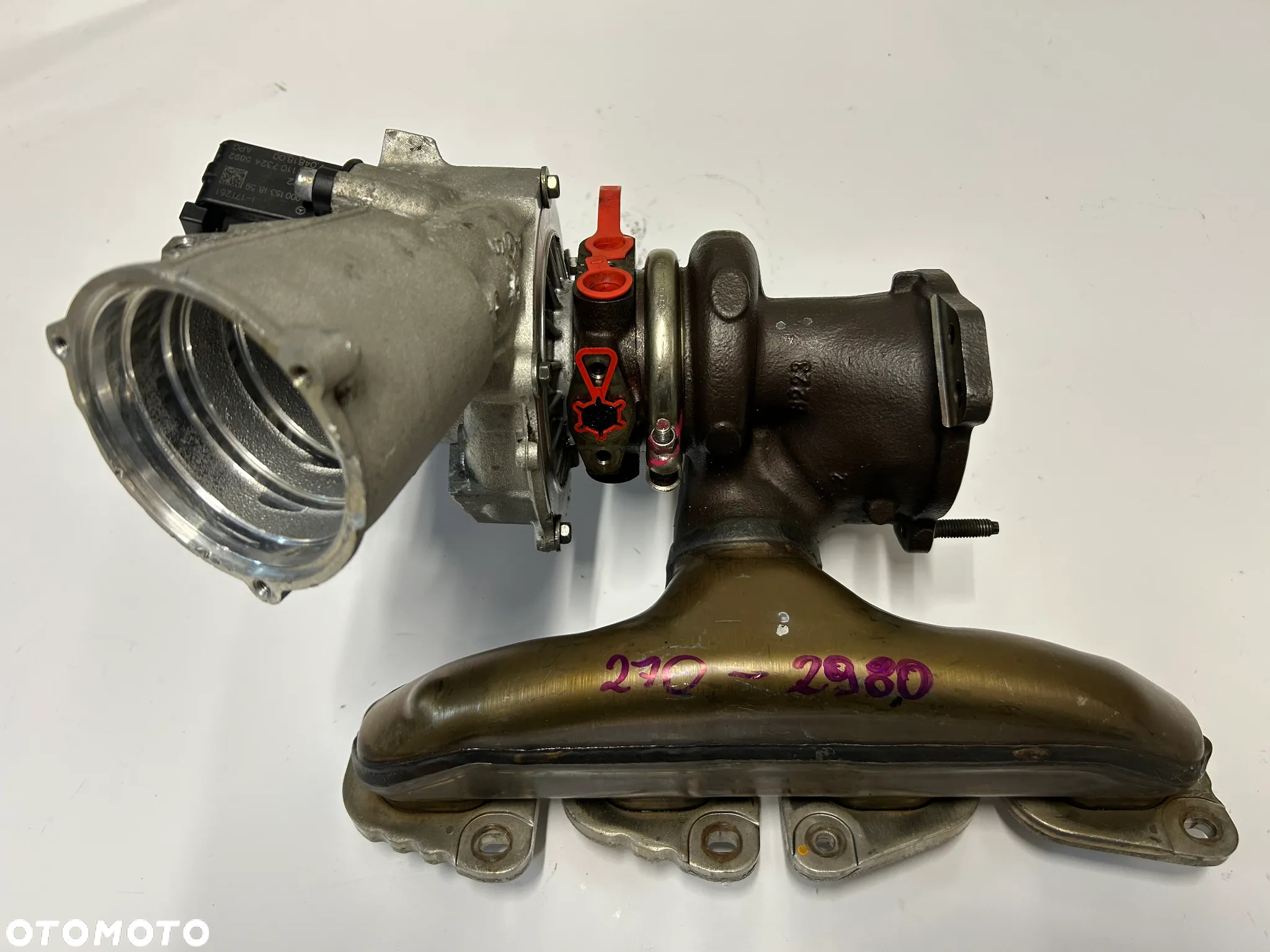 Mercedes B A,CLA,GLA 2,0B turbina A2700901880 A2700902980 A2700901480 inne - 2
