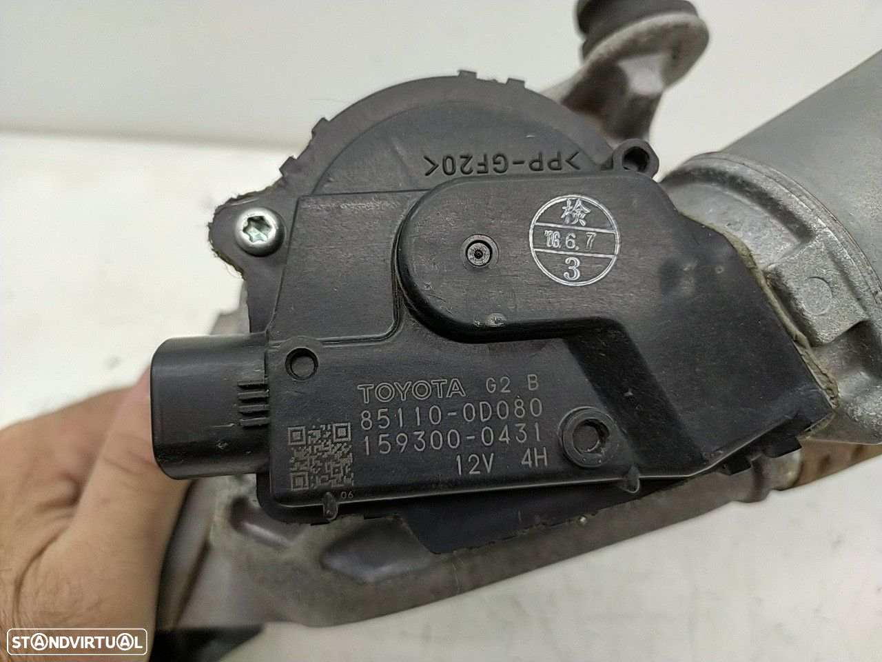 Mecanismo Limpa Para Brisas Toyota Yaris (_P9_) - 3