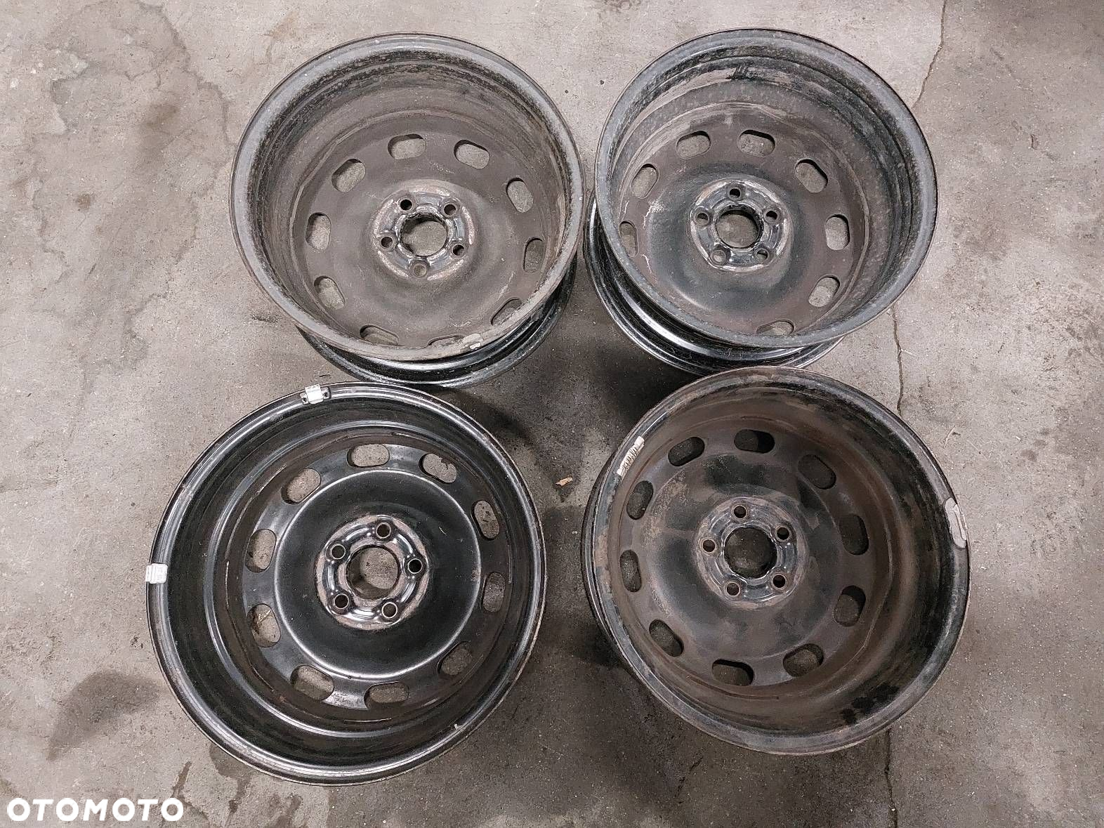 FELGI STALOWE 4 SZT VW GOLF IV 1J0601027Q 5X100 6Jx15 ET38 FI57,1 - 10