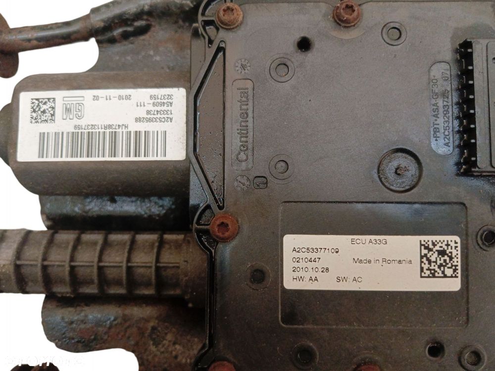 HAMULEC RĘCZNY ELEKTRYCZNY OPEL MERIVA B A2C53377109 A2C53395288 13334738 - 4