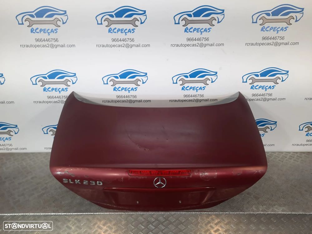 .PORTA TAMPA MALA MERCEDES SLK R170 PUXADOR 3º STOP - 2
