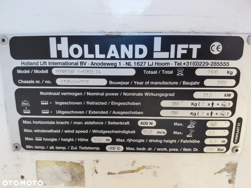 Inny HOLLAND MONOSTAR 0-135EL24 - 8