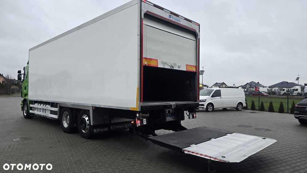 Scania R400 Euro 5 6x2 kontener izoterma 22 palety winda import NL! niski przebieg! super stan! - 15