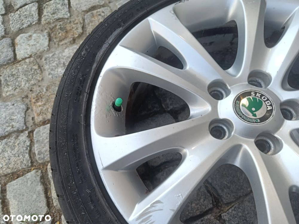 Felgi Aluminiowe 17 Skoda Superb 2 II 5x112 ET49 3T0601025D Koła Seat Audi VW 7,5Jx17H2 - 20