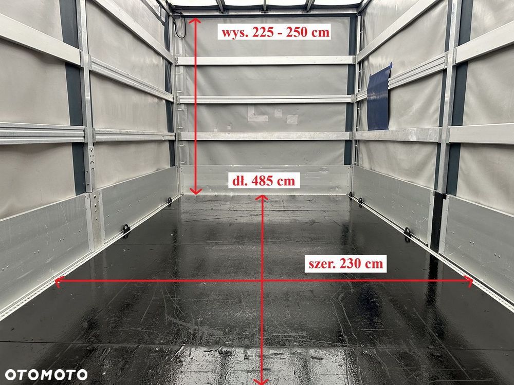 Renault MASTER PLANDEKA 10 PALET WEBASTO TEMPOMAT LEDY PNEUMATYKA KLIMATYZACJA  165KM - 13