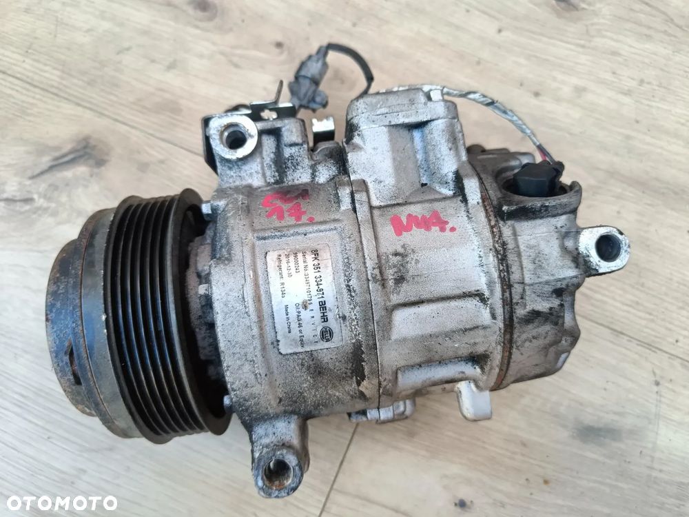 BMW E60 E90 E92 2.0D N47 SPRĘŻARKA KOMPRESOR KLIMATYZACJI 8FK351334971 - 1