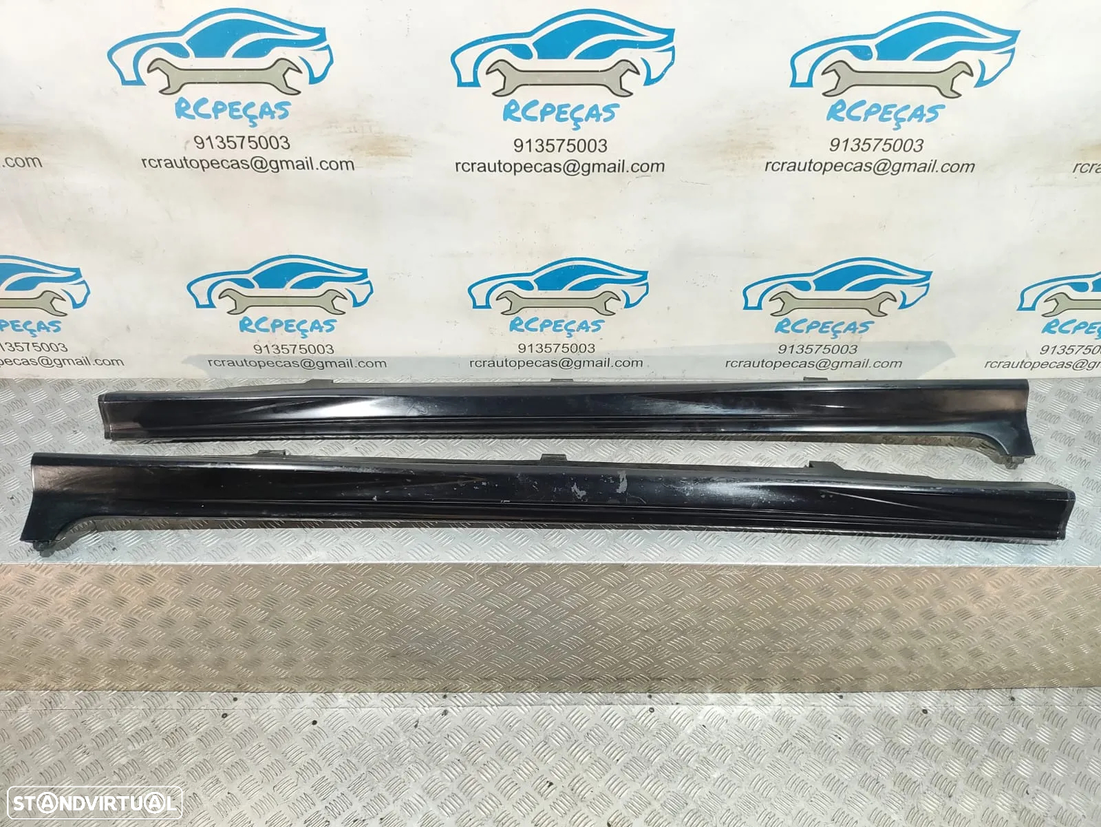 Embaladeira Embaladeiras Esquerda Direita originais Honda Civic FN FK VIII 7 Mk7 Type R Type S saia saias lateral laterais - 5