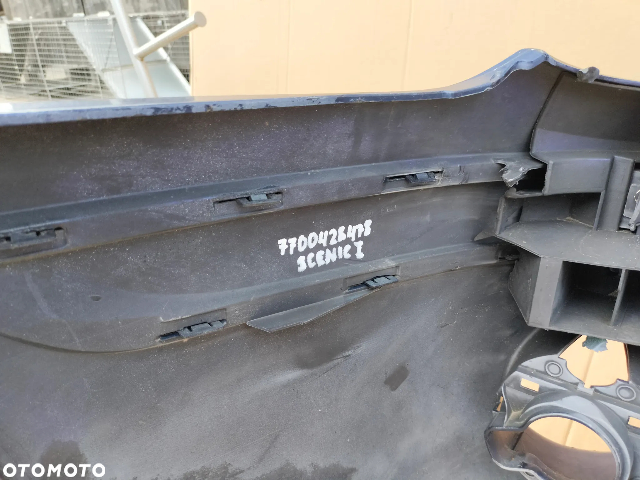 RENAULT SCENIC I LIFT 99-03 ZDERZAK PRZÓD 7700428478 - 10