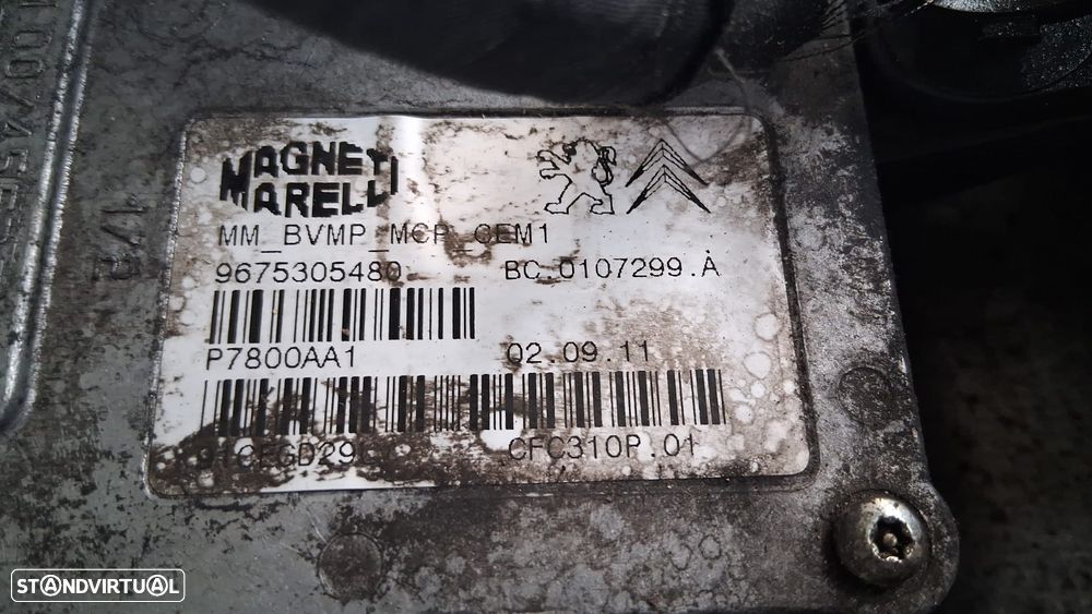 Caixa Velocidades 20DR15 robotizada Peugeot 3008 1.6 hdi - 3