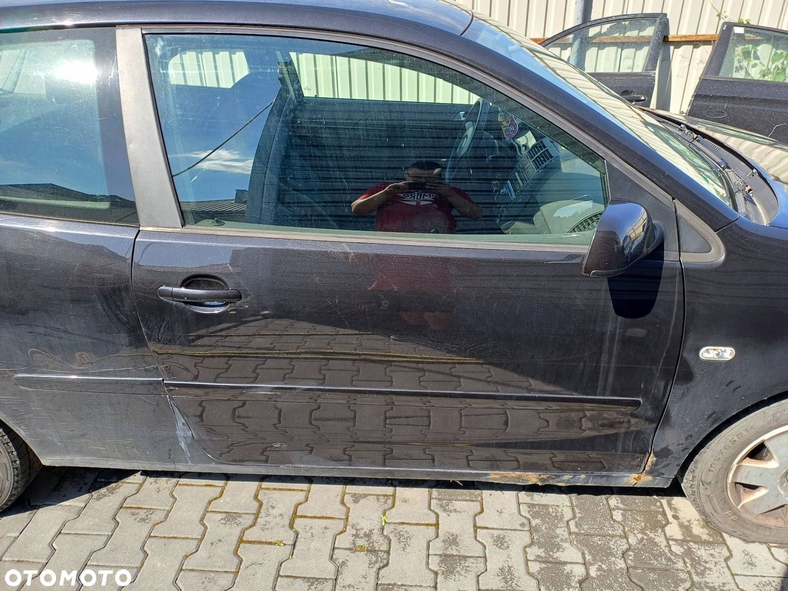 DRZWI KOMPLETNE PRAWY PRZÓD VOLKSWAGEN POLO IV LC9Z - 1