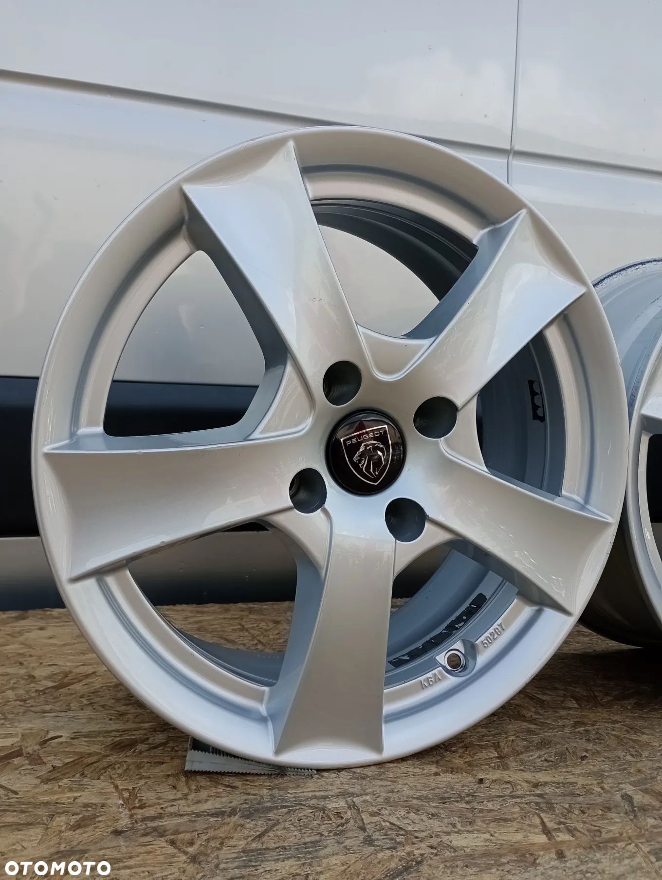 FELGI ALUMINIOWE 4x108 R16 6,5J ET15 PEUGEOT 1007 206 207 306 307 308 405 406 PARTNER - 1